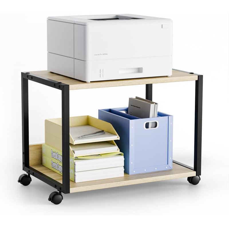 17.72" Printer Stand, Oak
