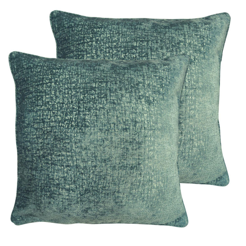 Square Cushion, Peacock