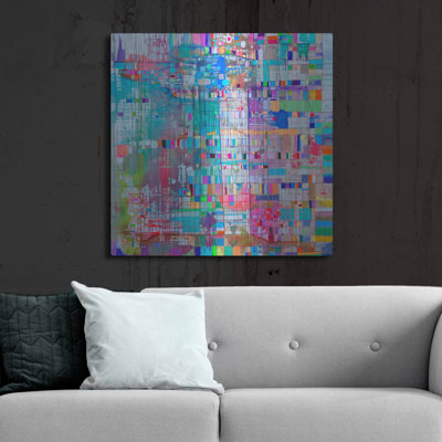 Ivy Bronx «Matrix Color Field» par Zwart, art mural en métal