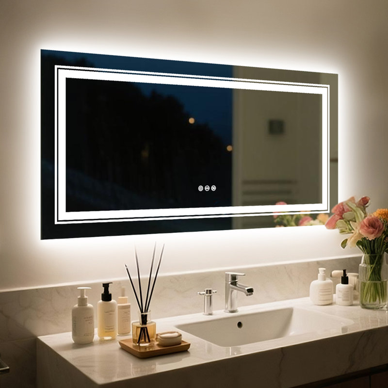 Miroir mural Kabron, 31,5 po x 47,2 po