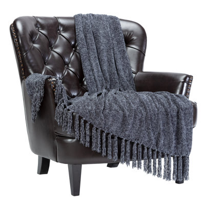  Couverture en chenille veloutée