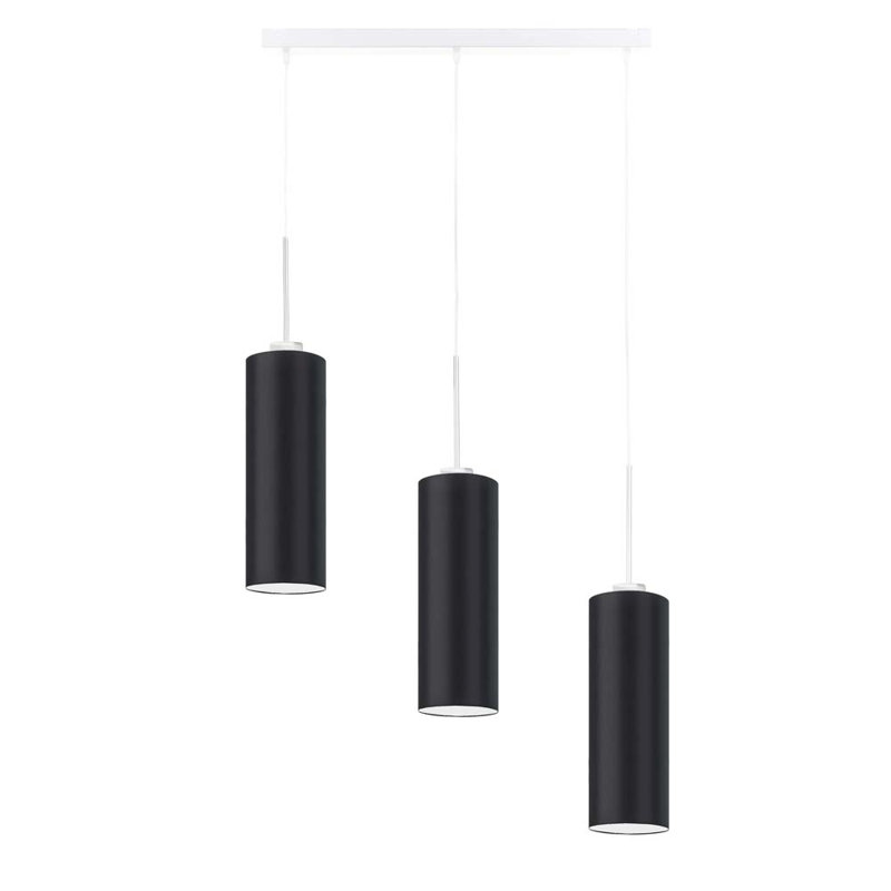 Borneo 3 - Light Pendant, White, Black