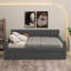 Lit de jour double avec lit gigogne-1128373207