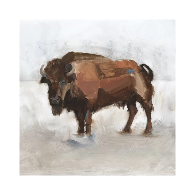 Lodge Guardian II by Jacob Green - Wrapped Canvas Painting, 30.48cm H x 30.48cm W x 1.91cm D