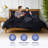 100% Organic Viscose From Bamboo Sheets Set, 300 Thread Count, 4-pc Set, Luxury Cooling Sheets, Deep Pockets - Gift-Ready Packaging, California King Size (CK,Deep Black)-111656332-111656338