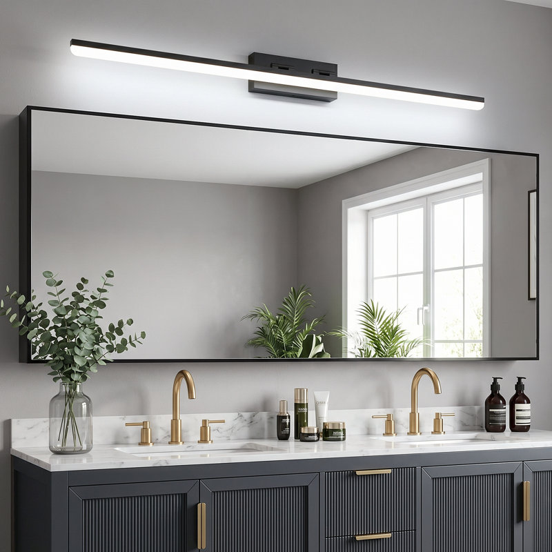Barre d'éclairage de salle de bain à DEL à intensité variable,  43" W 