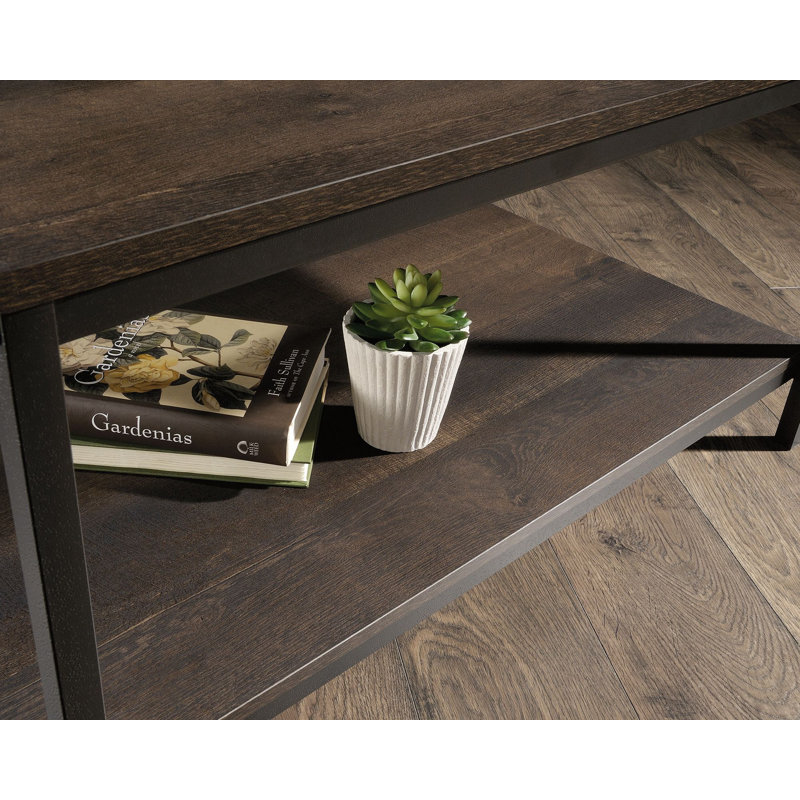 Table basse Qualik, Brun foncé