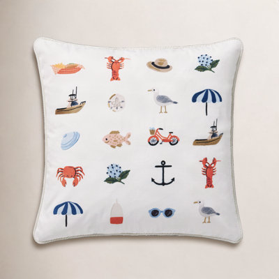 Rifle Paper Co. x Loloi Sea Pillow