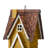 Strader Distressed Solid Wood Villa Decorative Outdoor Garden Birdhouse-1569988186
