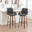 Tabouret de bar et de comptoir pivotant Carruth-160272332-160271923