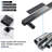 5-Piece Bathroom Hardware Set - Premium SUS304 Stainless Steel Towel Bar & Holder Kit With Concealed Screws For Modern Bathroom & Kitchen-113930523
