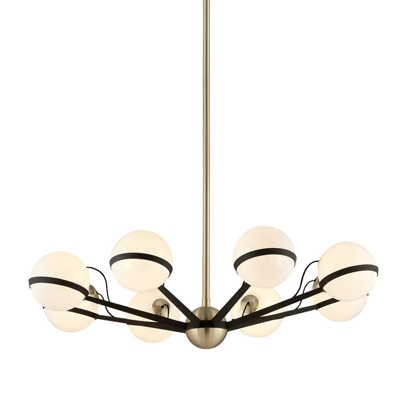 Lustre sphérique spoutnik 8 lumières Maily