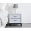 Table de chevet blanche Gatton-875681680