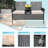 Margueriette Wicker 2 - Person Patio Conversation Set with Cushions-2108411215