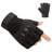 Workout Half Finger Gloves L Black