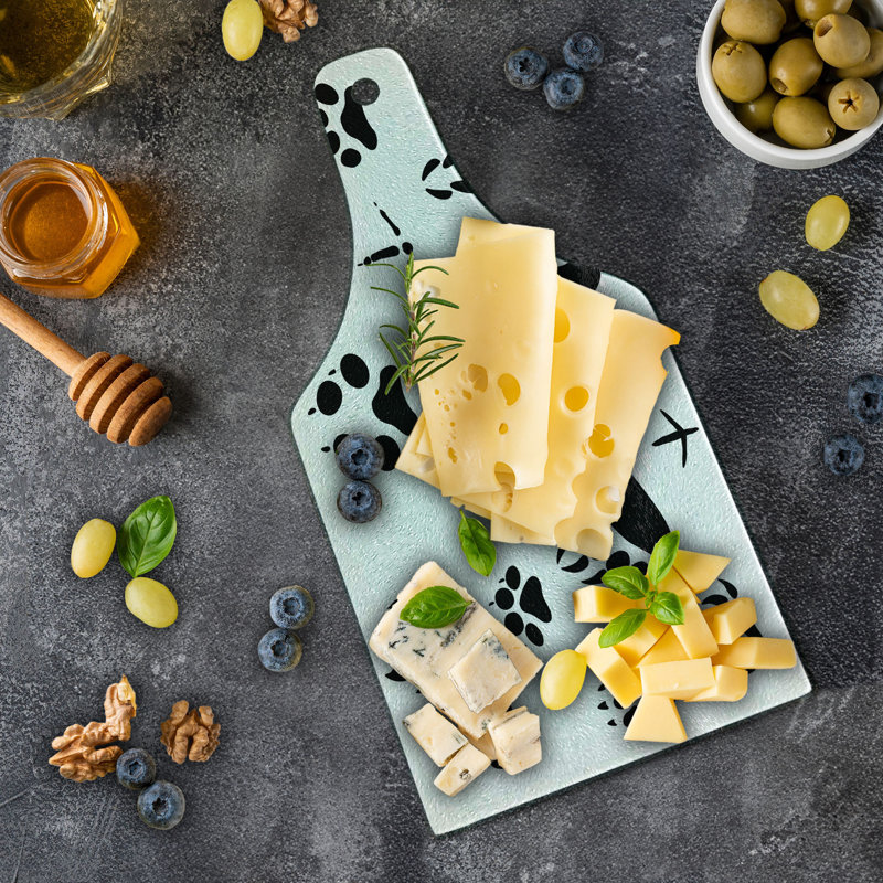 Planche à découper en verre trempé Ambesonne