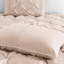 Édredon très grand rosé - 7 pièces, couvre-lit 7, lavable à la machine, beauté de chambre à coucher