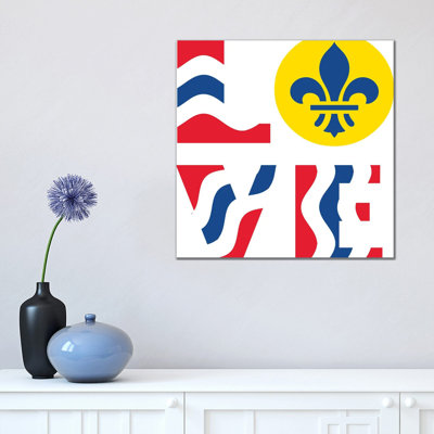 LOVE - St. Louis Flag by Benton Park Prints - Wrapped Canvas Gallery-Wrapped Canvas Giclée