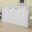 Armoire-lit escamotable convertible pour espaces de vie compacts