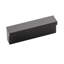 Poignée rectangulaire Streamline - Onyx plat 1-1 / 4 po - Quincaillerie contemporaine pour tiroirs et armoires-115140339-115140347