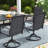 Middleton Patio dining set with Rectangular Dining Table and 6 PVC-coated polyester Swivel Chairs-860943816
