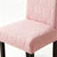 Housse de chaise de salle à manger extensible en jacquard extensible, housses de chaise Parsons amovibles et lavables, ensemble de 2 pièces-1302829316