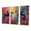 Alyviah - Ensemble de décoration murale baleine-107215445-107215447