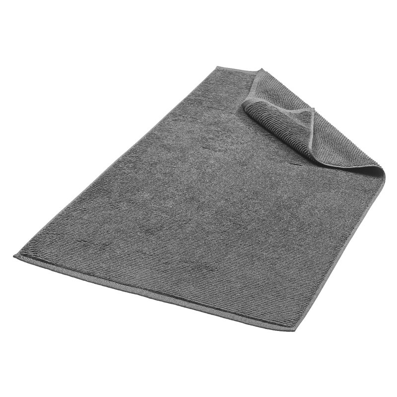 Tapis de bain en coton biologique TUYO - Rectangle - Rayon de lune (beige)