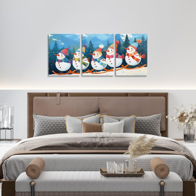 3 Piece Wrapped Canvas Print