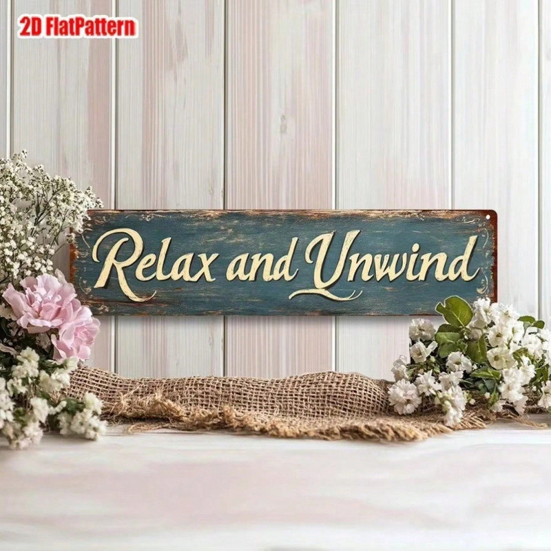 Vintage Metal Wall Decor Collection Aluminum Wall Decor