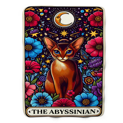 La carte de tarot Abyssinian - 1 pièce Sherpa Premium
