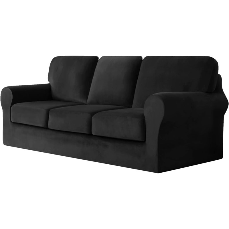 Outdoor Patio Sofa Cover, Black