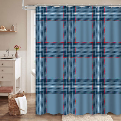 Rideau de douche Tartan