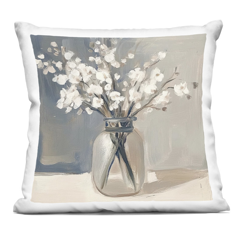 Coussin Petals In Glass
