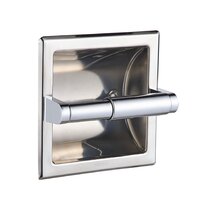 Top Taste Recessed Toilet Paper Holder Brushed Nickel,Toilet Paper