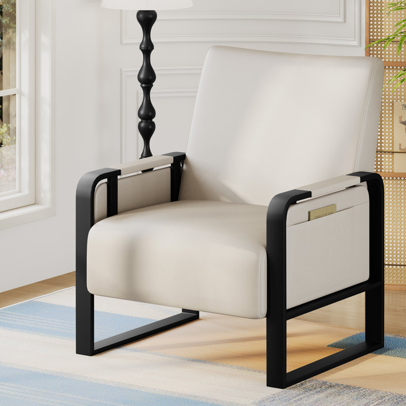 Chaise d'appoint Whole, Beige