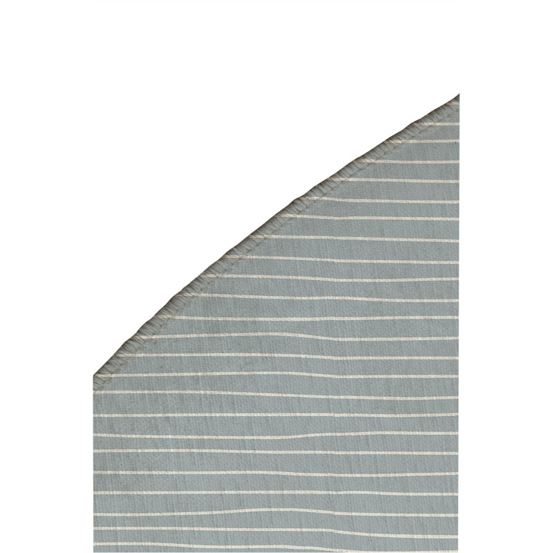 Tapis d'extérieur antidérapant à lattes, Rond 5 pi