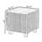 Brandina Solid Wood Accent Stool