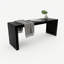 Banc rond Dune - noir