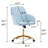 Adjustable Office Chair, Armchair, Swivel Chair With Metal Base-730896495-730896490