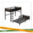 Metal Bunk Bed/Metal Loft Bed,Separable Bunk Beds,With Raised Security Fence-963534397-963534396