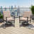 2-Piece All-Aluminum Outdoor Swivel Rocking Armchairs With Cushions-892307202