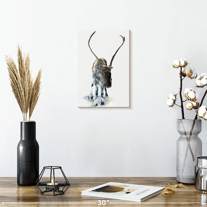 Moose, 12" H x 8" W