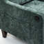 Simple confortable avec orifice latéral et rangement, rembourrage en coton PP, pieds en bois rétro de style nuage pour chaise de chambre à coucher foncé, rembourrage multicouche, salon de rangement-1856147924