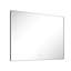 Miroir de salle de bain 60 po x 36 po à DEL avec rétroéclairage, brouillard mural, mémoire, grand réglable, incassable, à intensité variable, encadré réglable