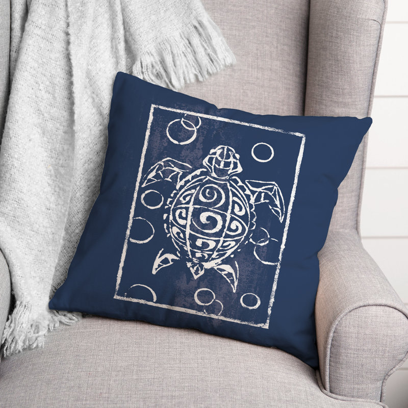Throw Pillow, Navy