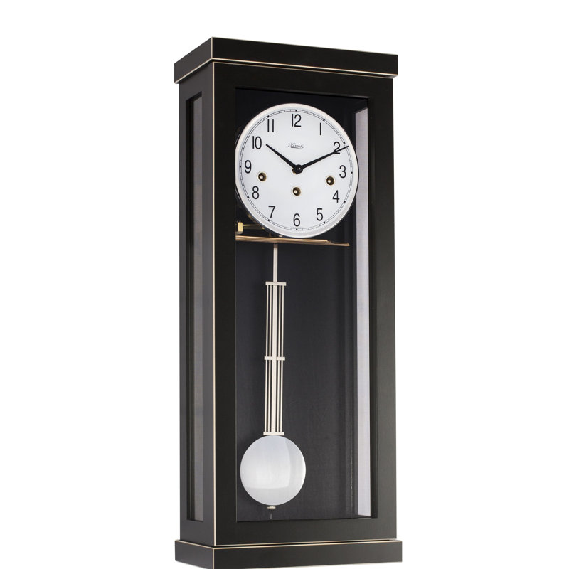 Carrington Wall Clock, Black