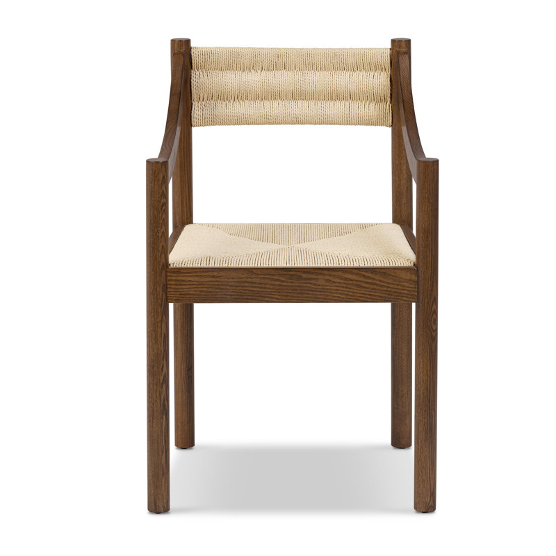 Torge Wood Dining Chair In Walnut