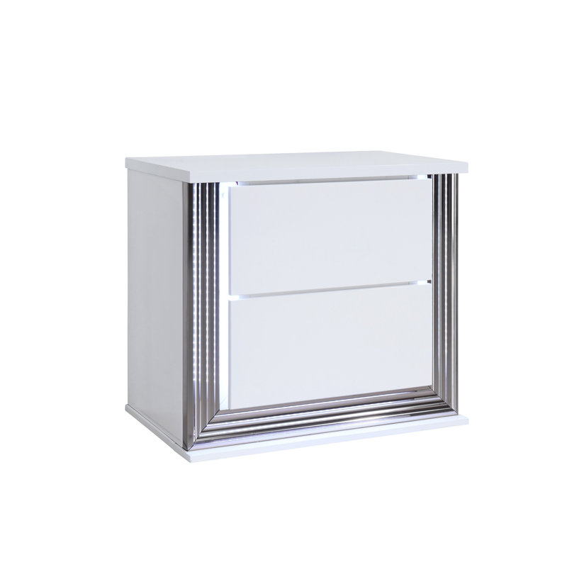LUNETTE DE LUMIÈRE LUMINEUSE AVEC DEL, Blanc