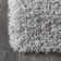 Aydin Solid Plush Shag Gray Rug